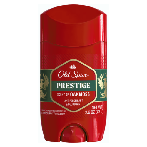  Lăn Khử Mùi Old Spice Red Collection Prestige Scent Of Oakmoss 73Gr (Sáp Trắng) 