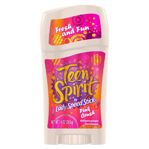 Lăn Khử Mùi Lady Speed Stick Teen Spirit Pink Crush 39.6Gr (Sáp Trắng)