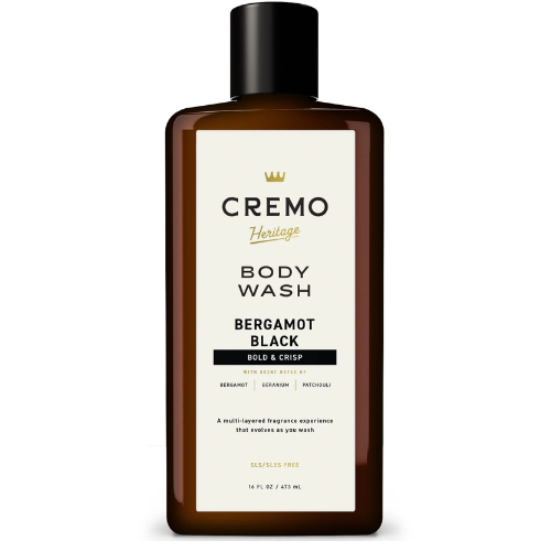 Sữa Tắm Cremo Heritage Black Collection Body Wash Bergamot Black 473ML