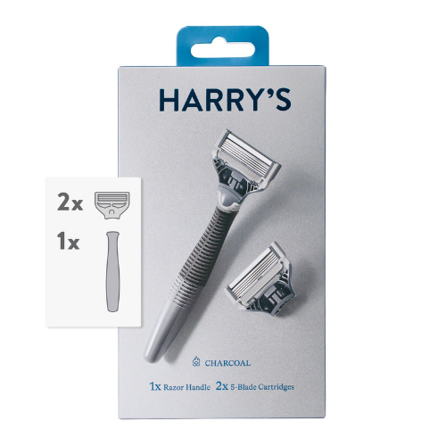 Dao Cạo Râu Harry’s Men’s Razor Charcoal Gray (Than Đen)