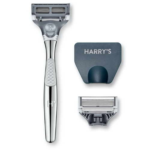 Dao Cạo Râu Harry’s Men’s Razor Chrome Edition Limited ( Trắng Bạc )