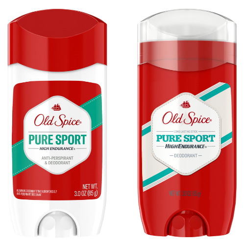 Combo Old Spice Hight Endurance Pure Sport 85Gr ( Sáp Trắng & Sáp Xanh )