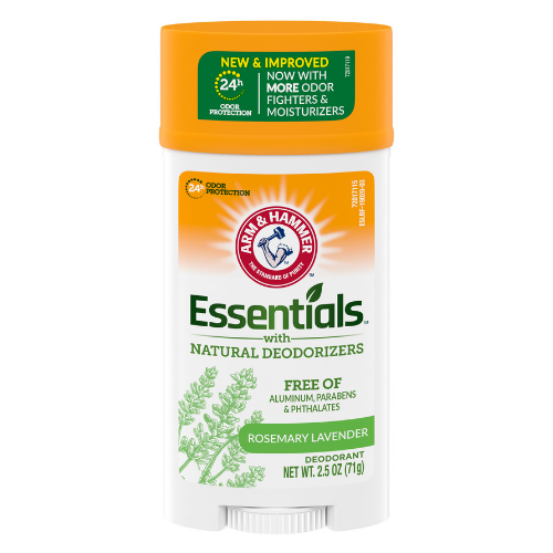 Lăn Khử Mùi Arm & Hammer Essentials Rosemary Lavender 71Gr (Sáp Trong)