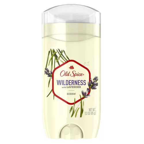 Lăn Khử Mùi Old Spice Inspired By Nature Collection Wilderness With Lavender 85Gr (Sáp Xanh)