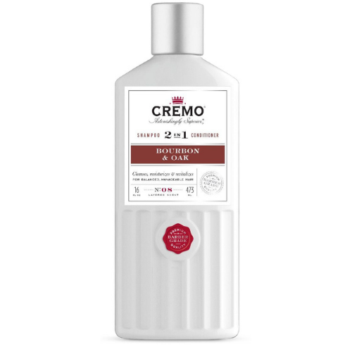 Dầu Gội Xả 2 In 1 Cremo Bourbon & Oak 473ML (Dầu Gội Xả)