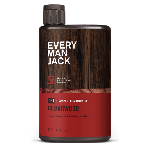 Dầu Gội Đầu 2 In 1 Every Man Jack Cedarwood 400ML (Dầu Gội Xả)