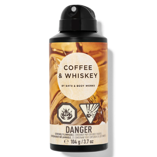 Xịt Khử Mùi Bath & Body Works Body Spray Coffee & Whiskey 104Gr