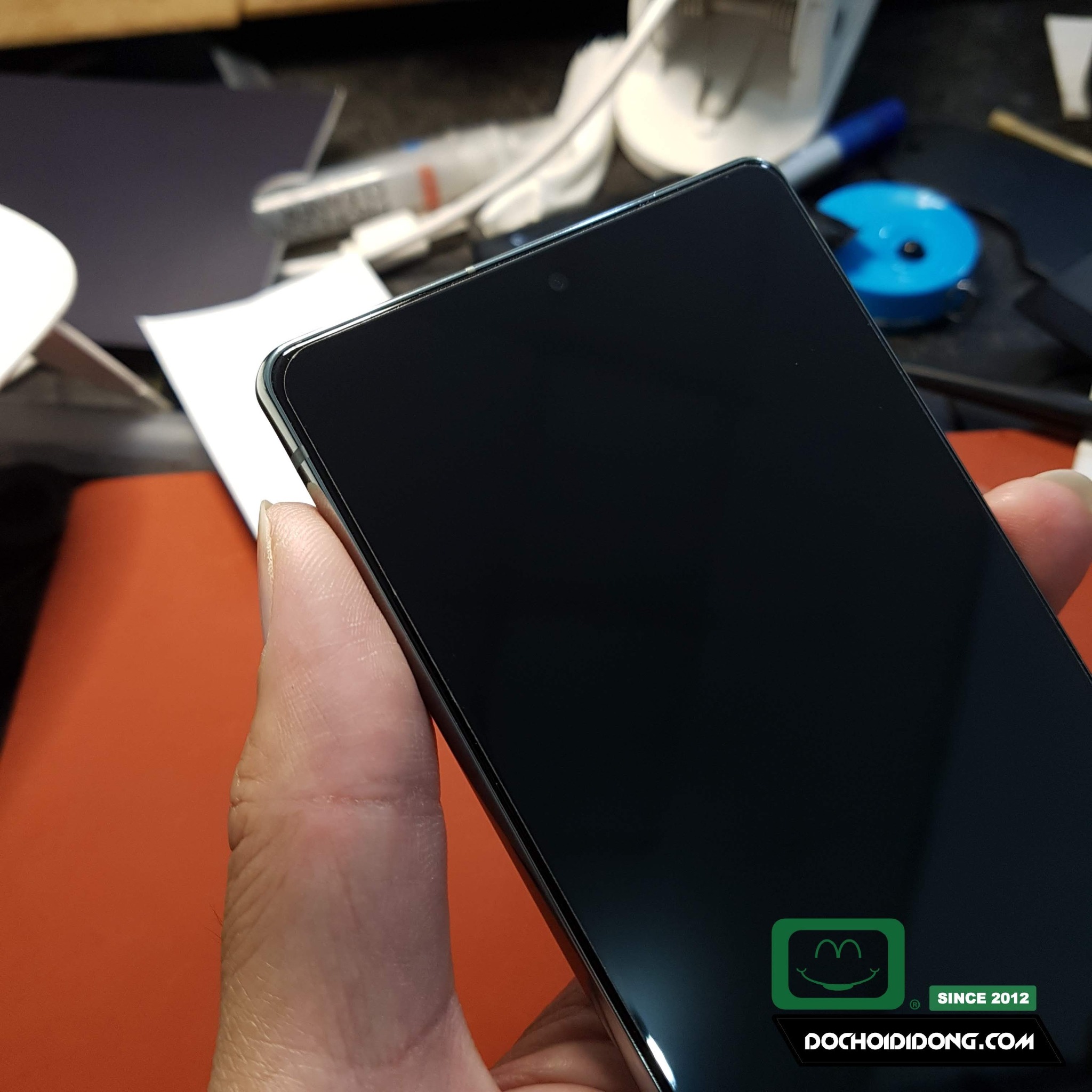 Miếng dán màn hình polime UV kháng khuẩn cao cấp dành cho Samsung Note 20 Ultra