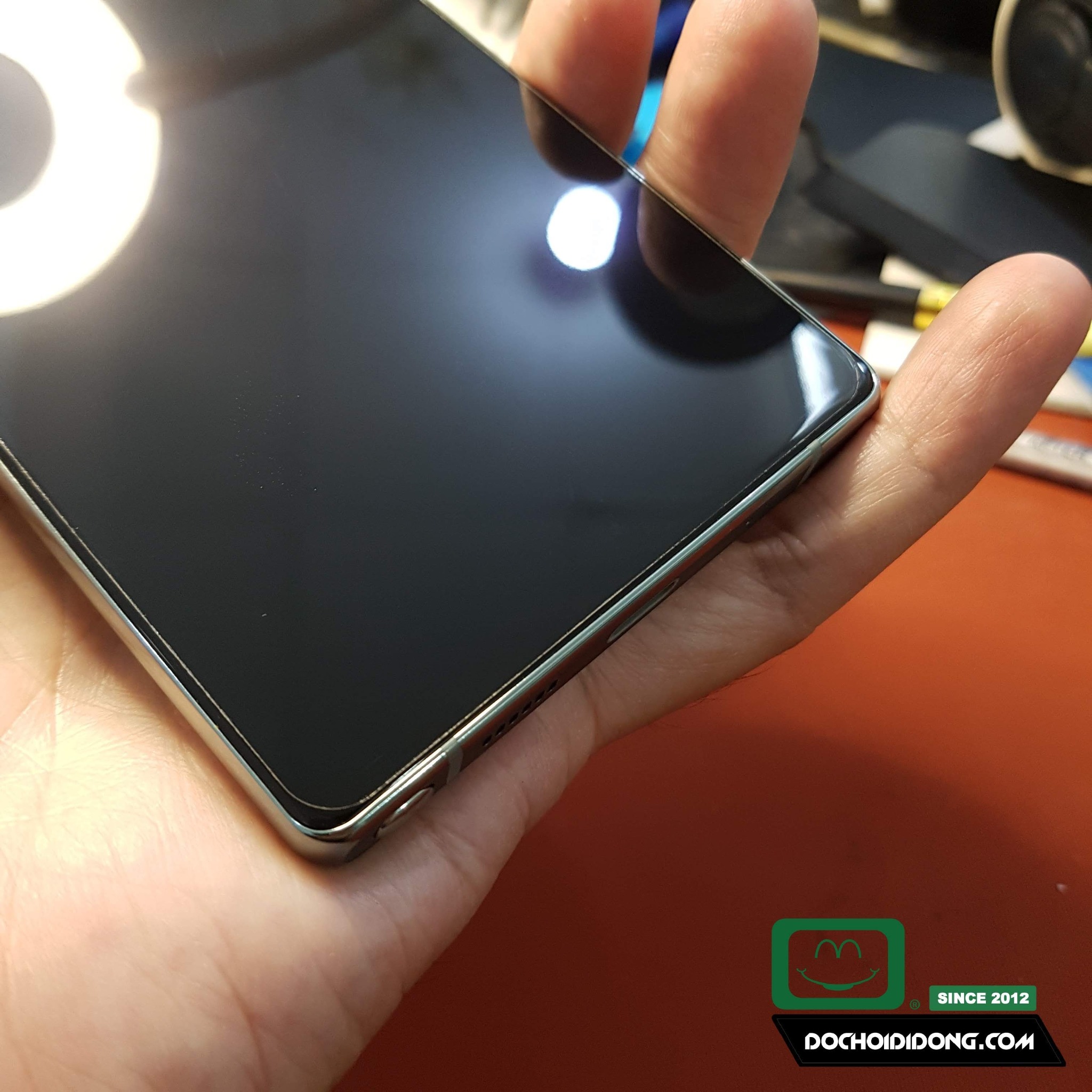 Miếng dán màn hình polime UV kháng khuẩn cao cấp dành cho Samsung Note 20 Ultra