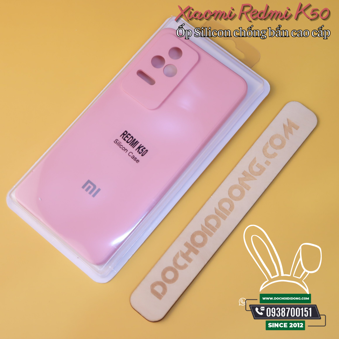 Ốp Lưng Xiaomi Redmi K50 Silicon Chống Bẩn Cao Cấp