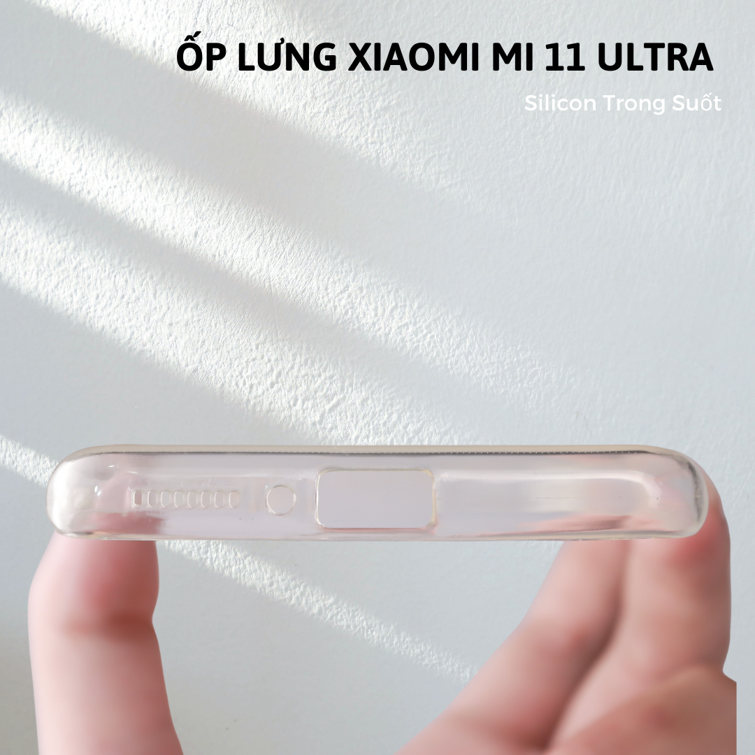 Ốp Lưng Dẻo Trong Suốt Cho Xiaomi Redmi 11 Ultra Chống Sốc Bảo Vệ Camera và Cổng Sạc
