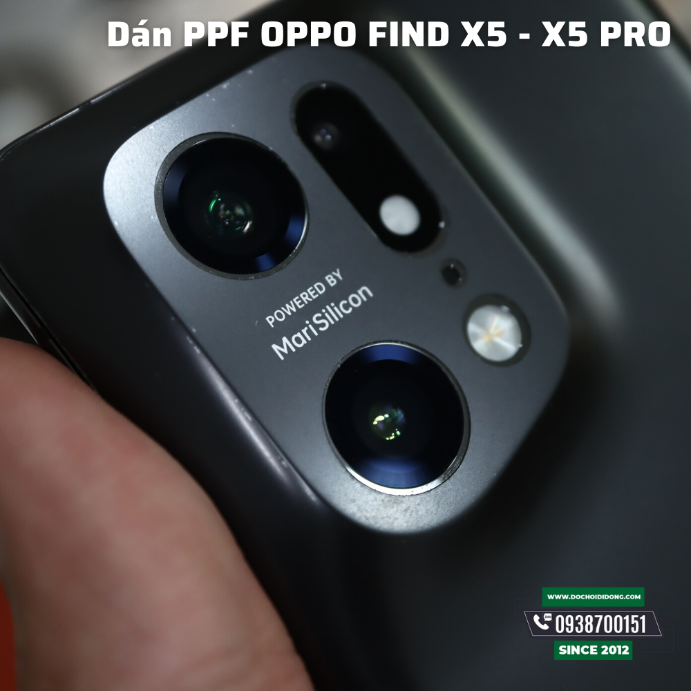 Miếng dán PPF Hydorgen Oppo Find X5 Pro trong, nhám, đổi màu cao cấp