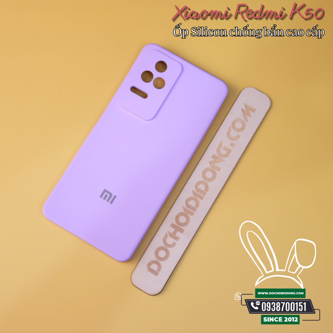 Ốp Lưng Xiaomi Redmi K50 Silicon Chống Bẩn Cao Cấp