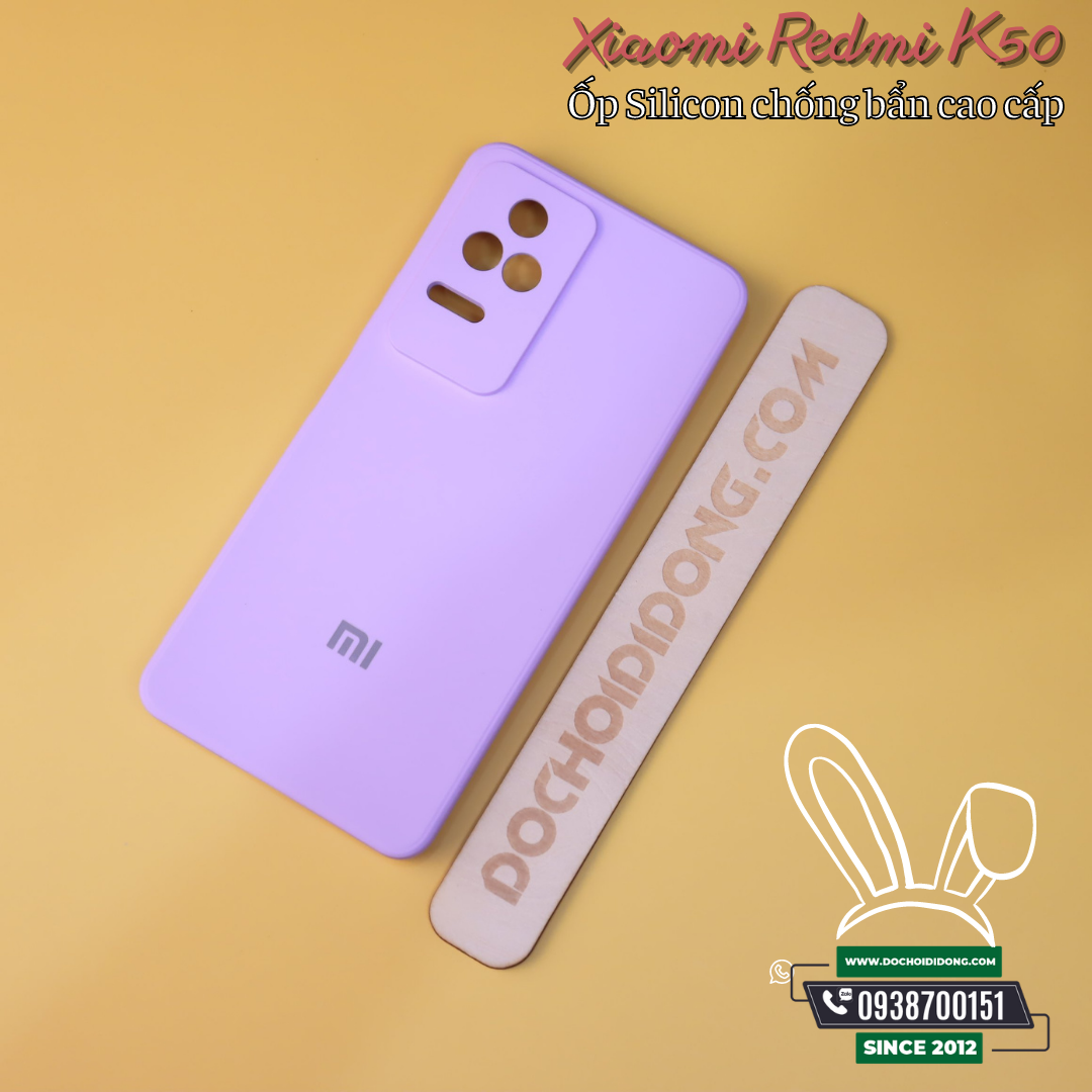 Ốp Lưng Xiaomi Redmi K50 Silicon Chống Bẩn Cao Cấp