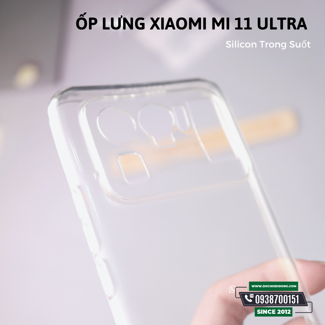 Ốp Lưng Dẻo Trong Suốt Cho Xiaomi Redmi 11 Ultra Chống Sốc Bảo Vệ Camera và Cổng Sạc