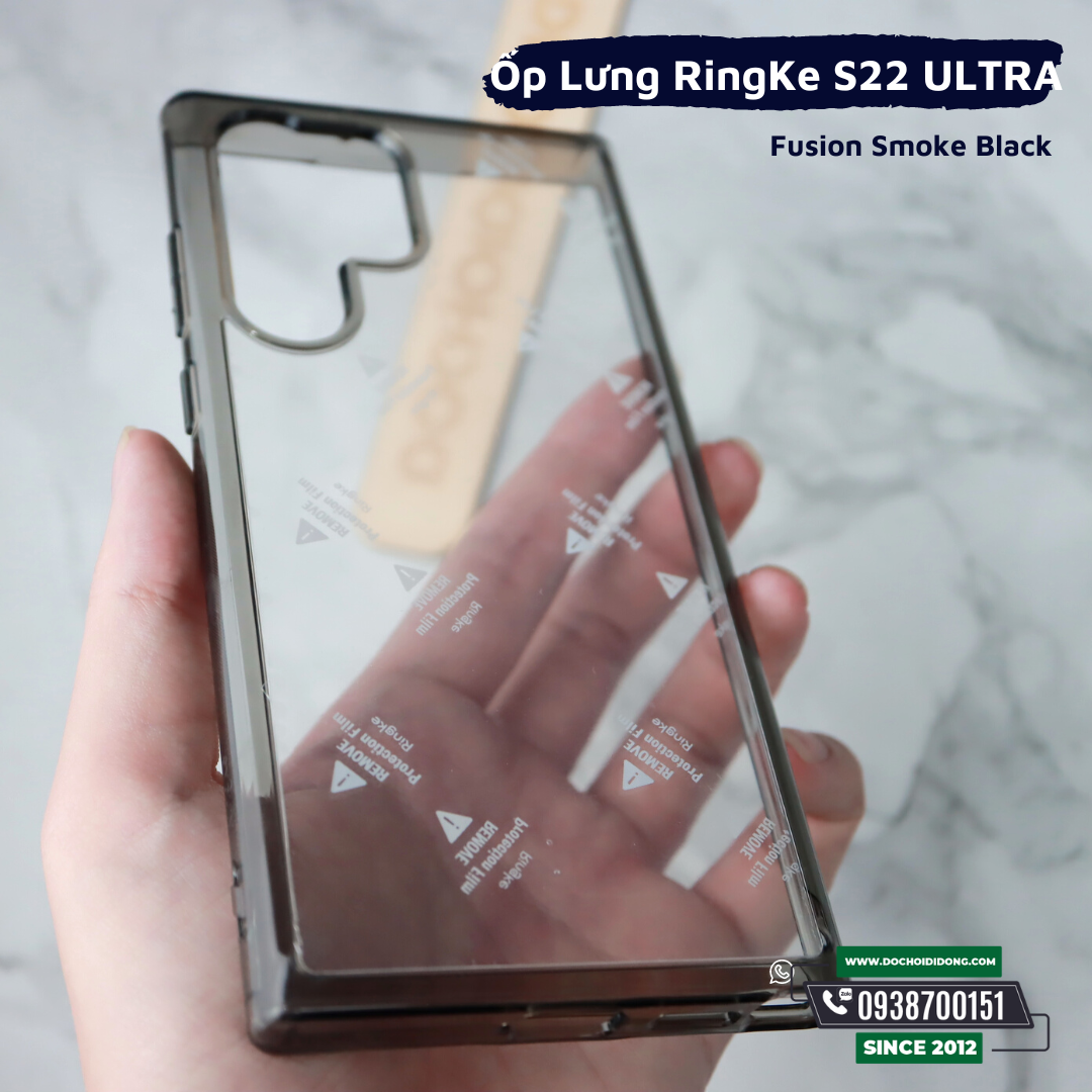 Ốp Lưng Samsung S22 / S22 Ultra Ringke Fusion Chống Sốc