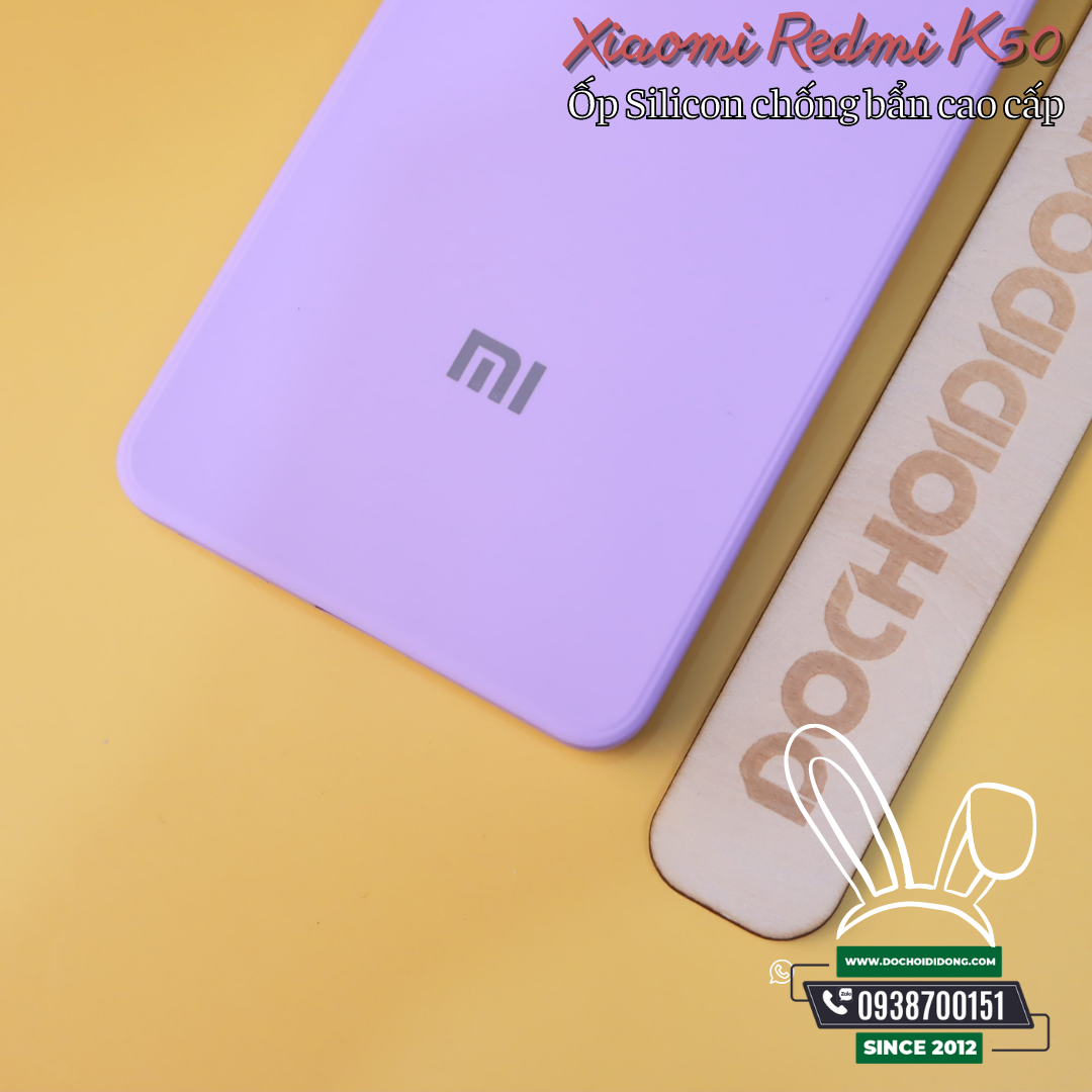 Ốp Lưng Xiaomi Redmi K50 Silicon Chống Bẩn Cao Cấp