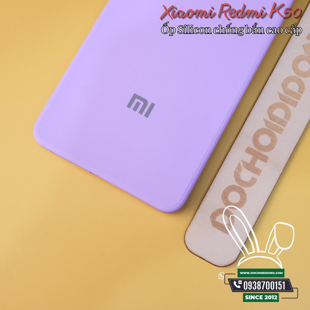 Ốp Lưng Xiaomi Redmi K50 Silicon Chống Bẩn Cao Cấp