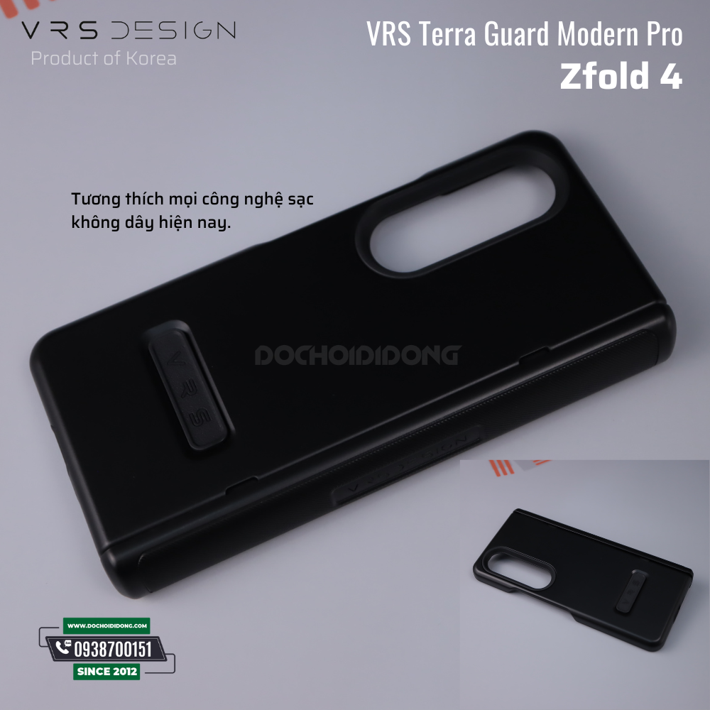 [Tặng cường lực] Ốp lưng chống sốc Samsung Z Fold4 - VRS Terra Guard Modern Pro - Korea chính hãng