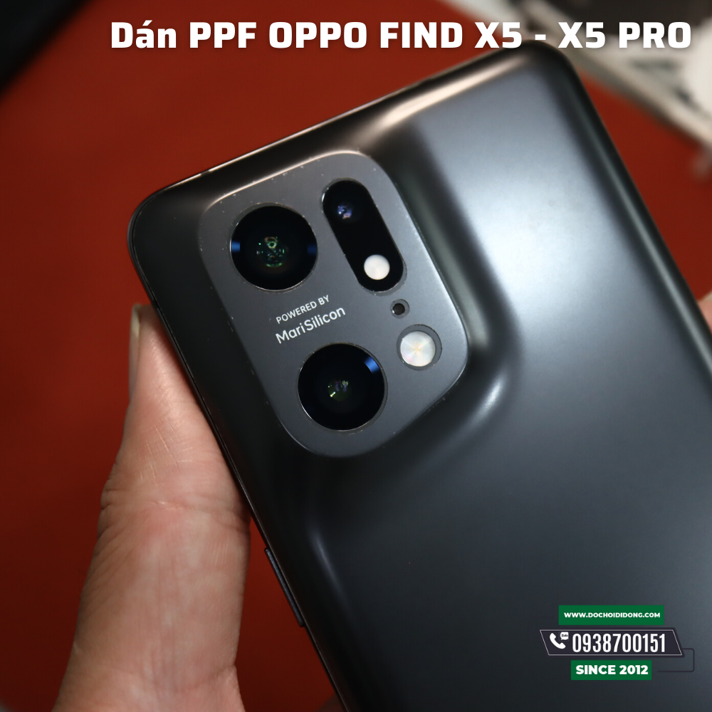 Miếng dán PPF Hydorgen Oppo Find X5 Pro trong, nhám, đổi màu cao cấp