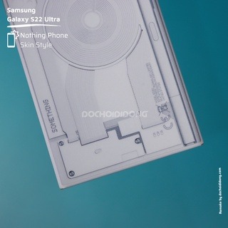 Miếng dán skin Nothing Phone 1 cho Samsung S22 Ultra