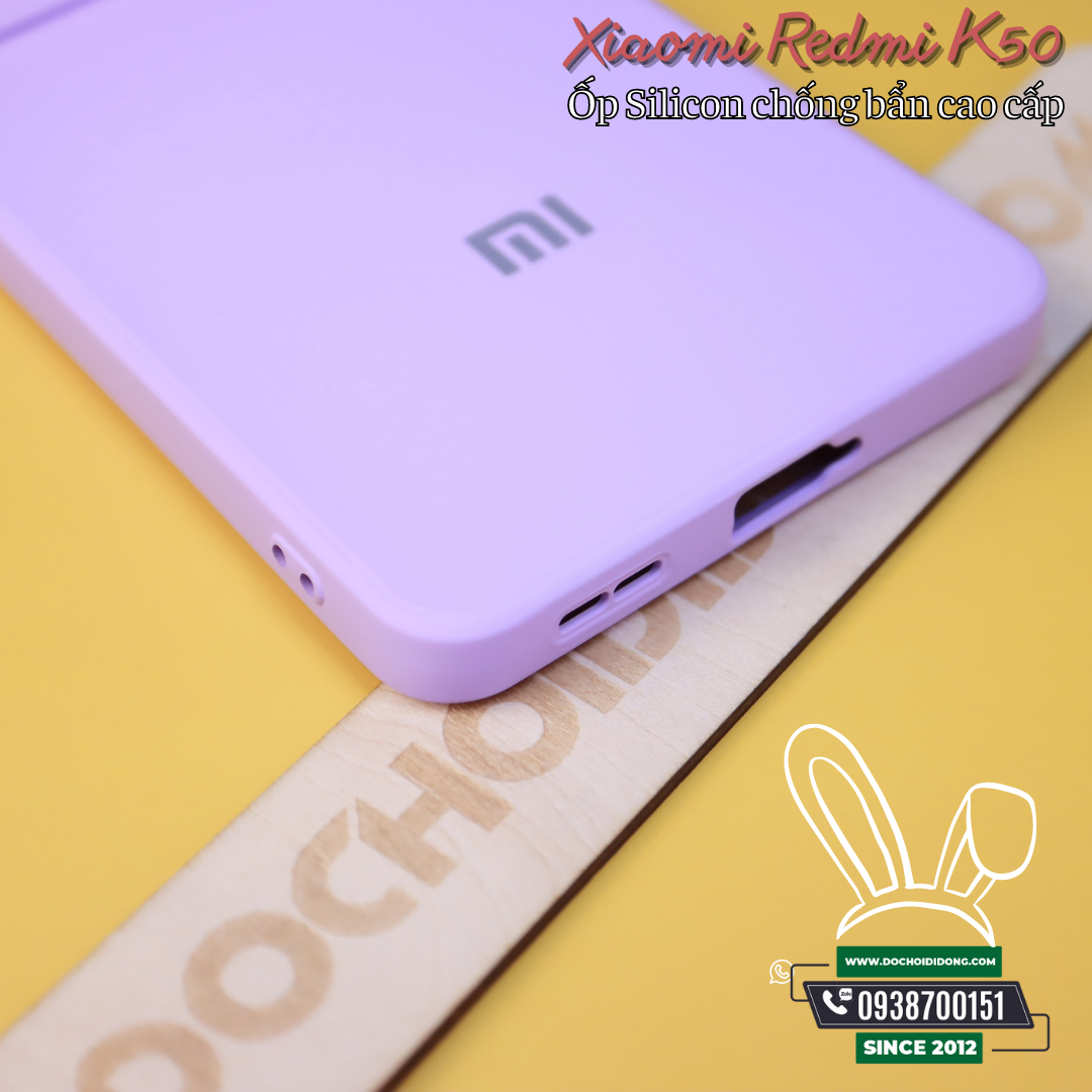 Ốp Lưng Xiaomi Redmi K50 Silicon Chống Bẩn Cao Cấp