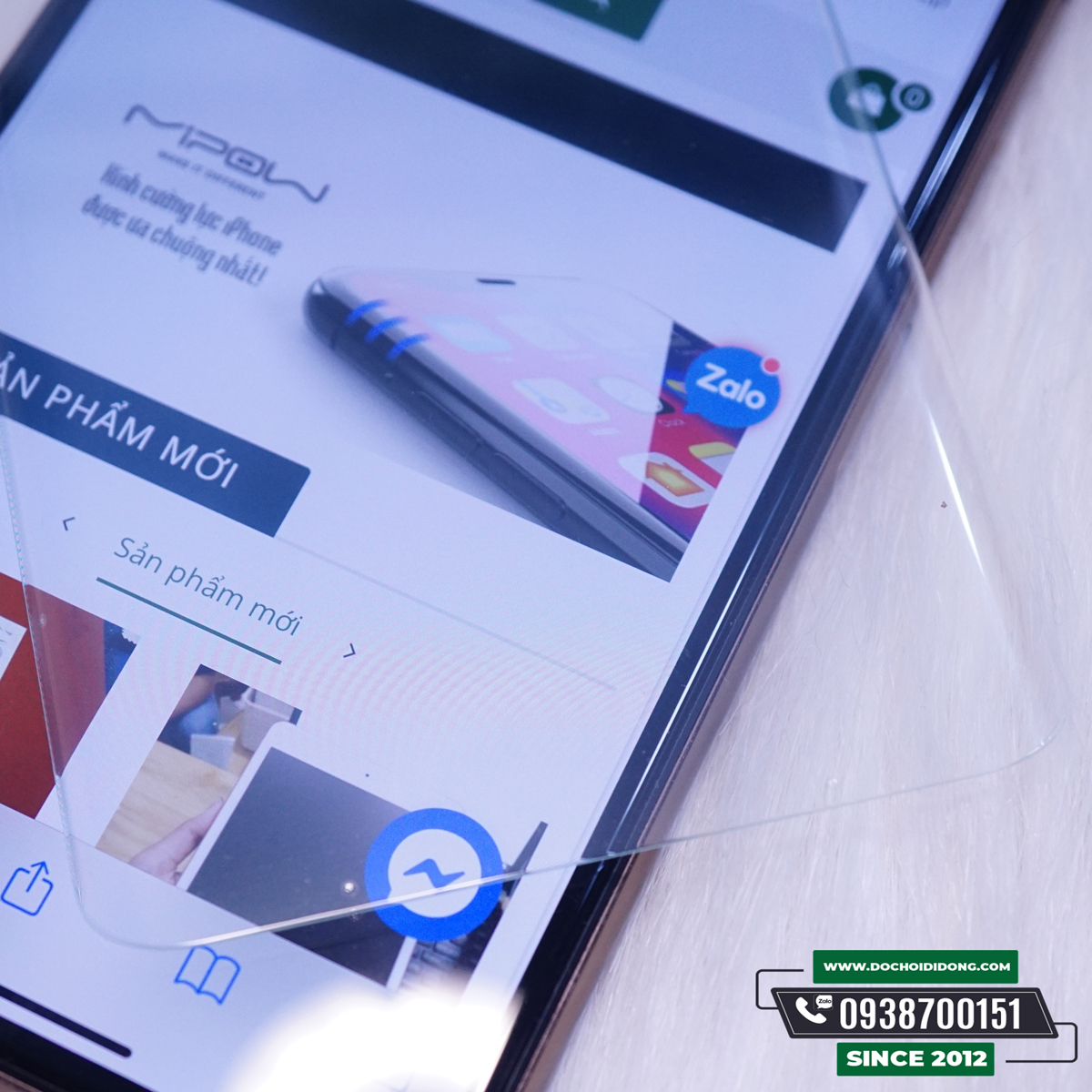 Miếng Dán Cường Lực Samsung OnePlus 8 Pro Zeelot Keo UV Cao Cấp