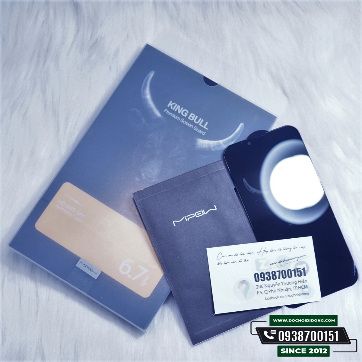 Dán Cường Lực Chống Nhìn Trộm IPhone 13 Pro Max Mipow Anti Spy Chính Hãng