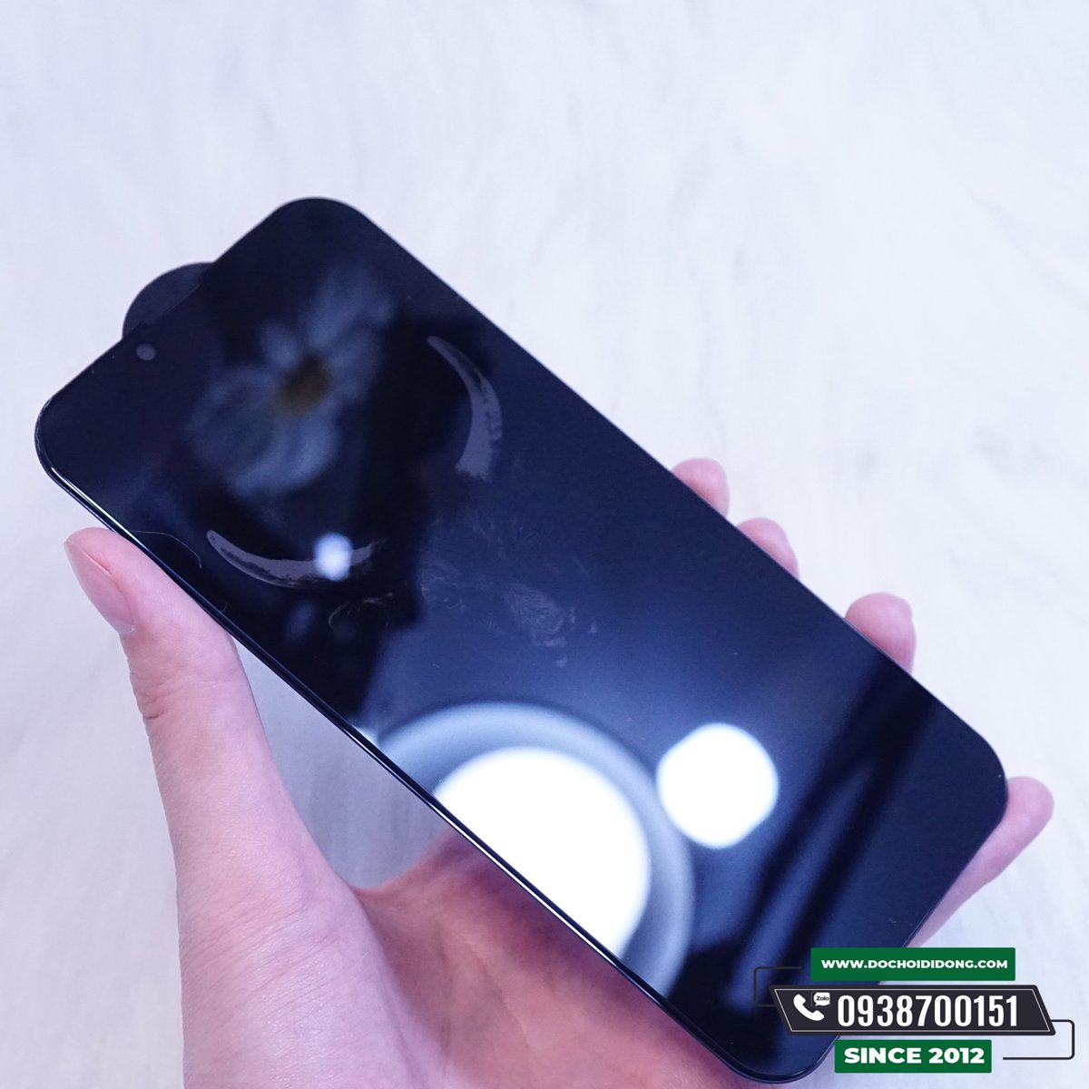 Dán Cường Lực Chống Nhìn Trộm IPhone 13 Pro Max Mipow Anti Spy Chính Hãng