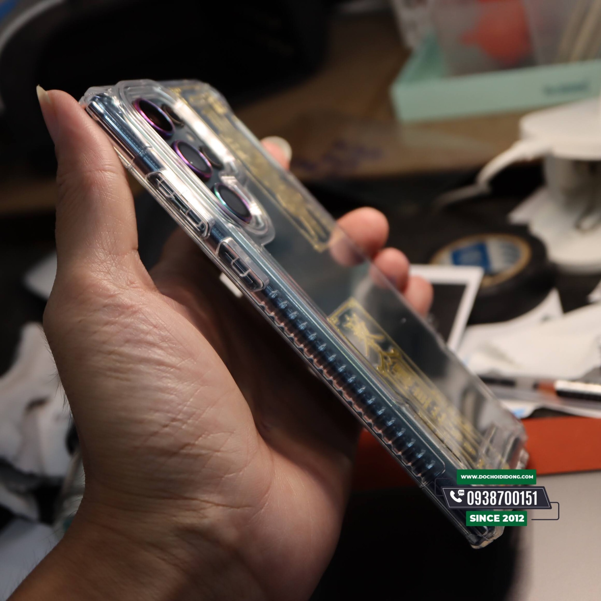 Dán Cường Lực Camera iPhone 12 Pro Max / Samsung S22 Ultra 5G Hoda Sapphire Viền Màu