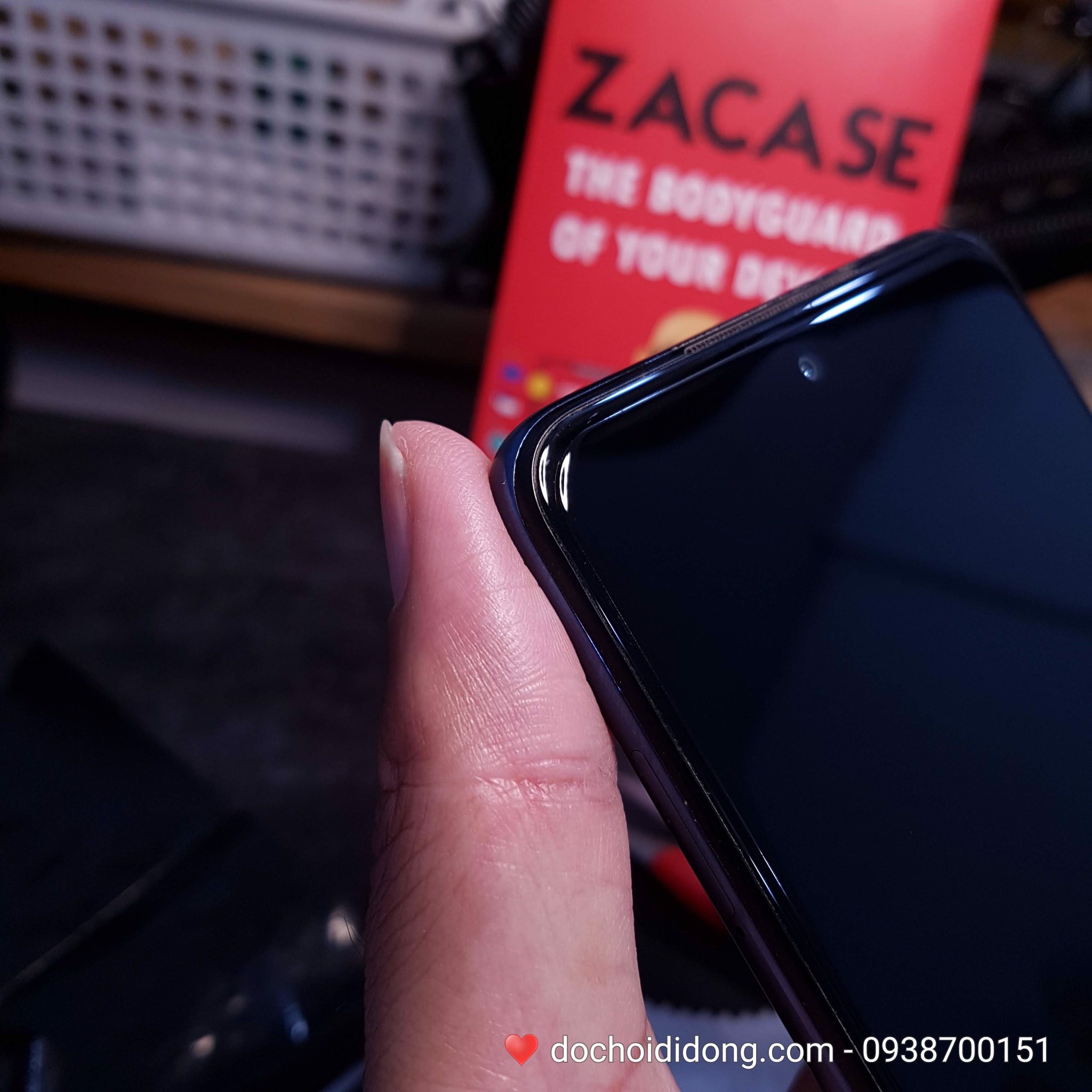 Miếng dán cường lực Xiaomi Redmi note 9S Zacase All Clear True 2.5D