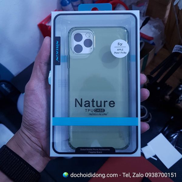 Ốp lưng iPhone 11 Pro Max Nillkin dẻo trong siêu mỏng – Đồ Chơi Di