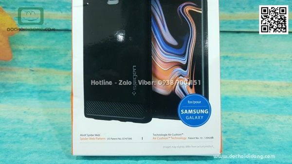 Ốp lưng Samsung Note 9 Spigen Rugged Armor – Đồ Chơi Di Động