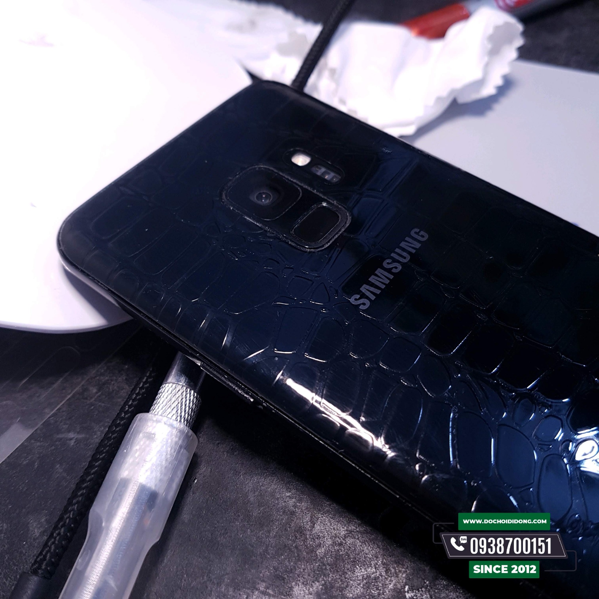 Miếng dán PPF Rock Samsung S9 trong, nhám, đổi màu cao cấp