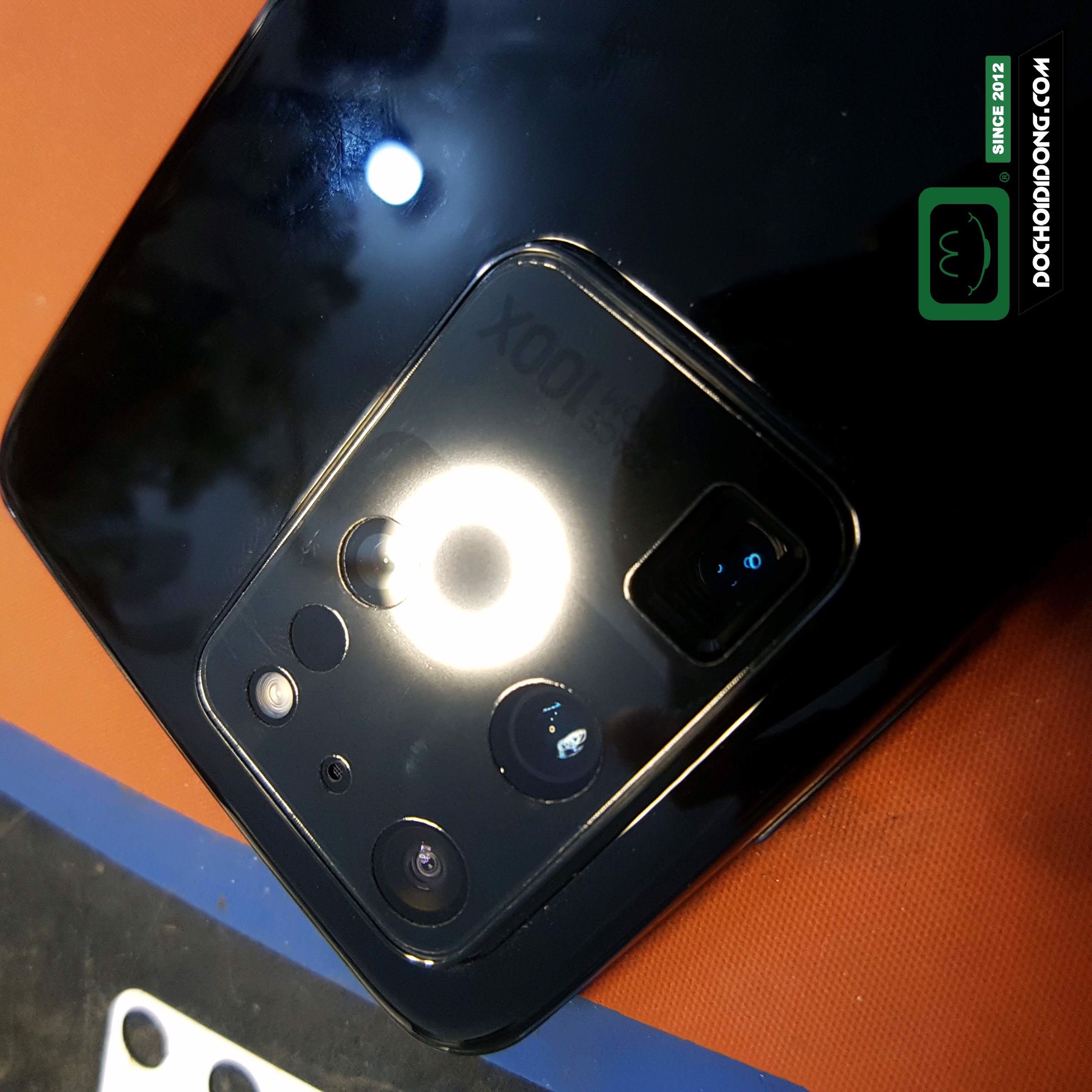 Miếng dán cường lực camera Samsung S20 + Plus Ultra  khoét lỗ sợi thủy tinh siêu bền