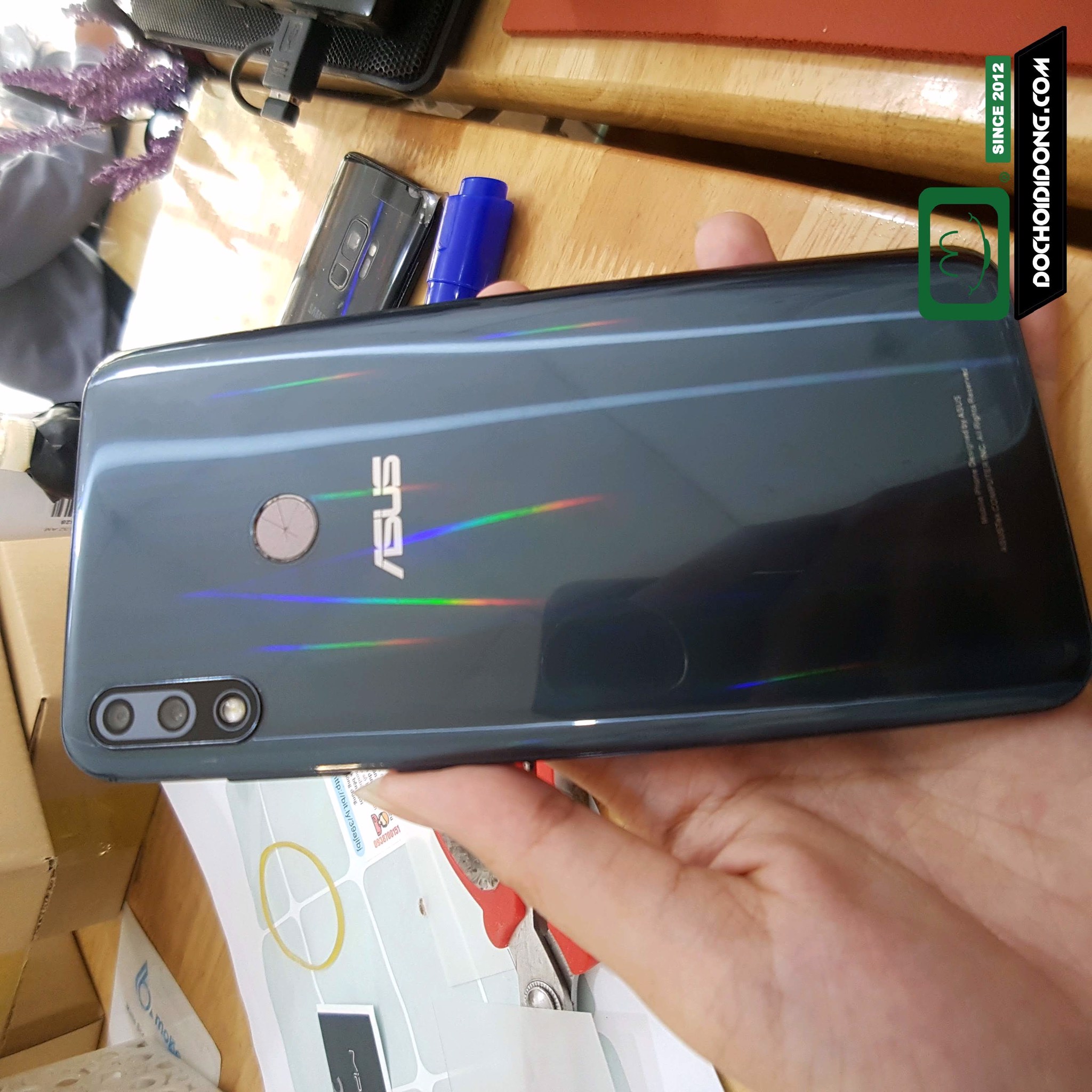 Miếng dán PPF Hydorgen ASUS Zenfone Max Pro M2 trong, nhám, đổi màu cao cấp