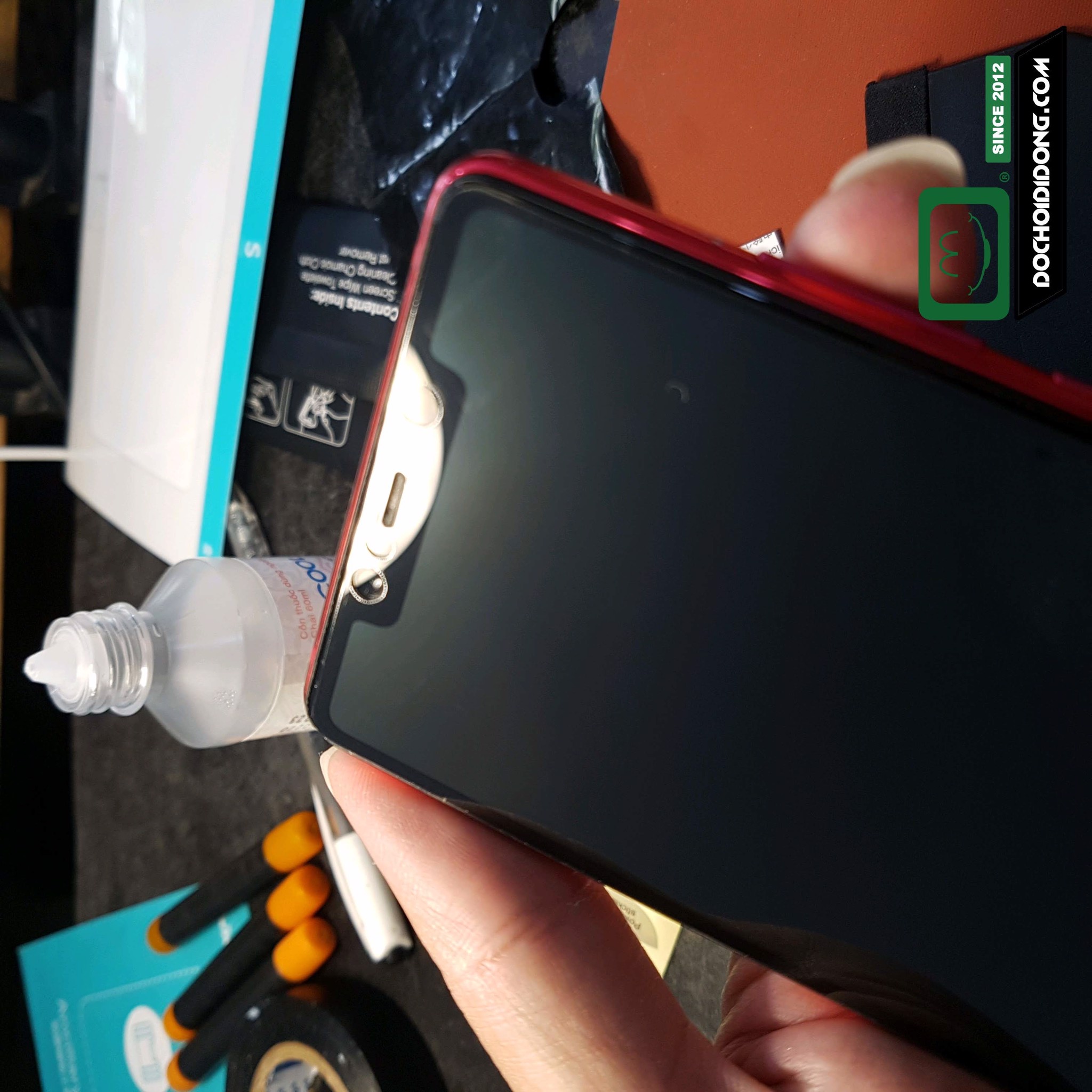 Miếng dán cường lực màn hình Xiaomi Mi 8 SE nguyên liệu nano cao cấp