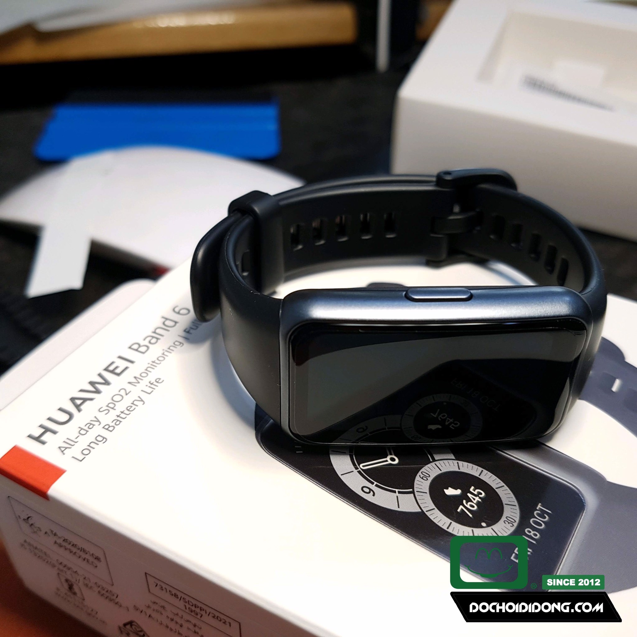 DÁN BẰNG NƯỚC - Miếng Dán PPF Bộ 3 Miếng Huawei Band 6 Trong, Nhám, Đổi Màu Cao Cấp