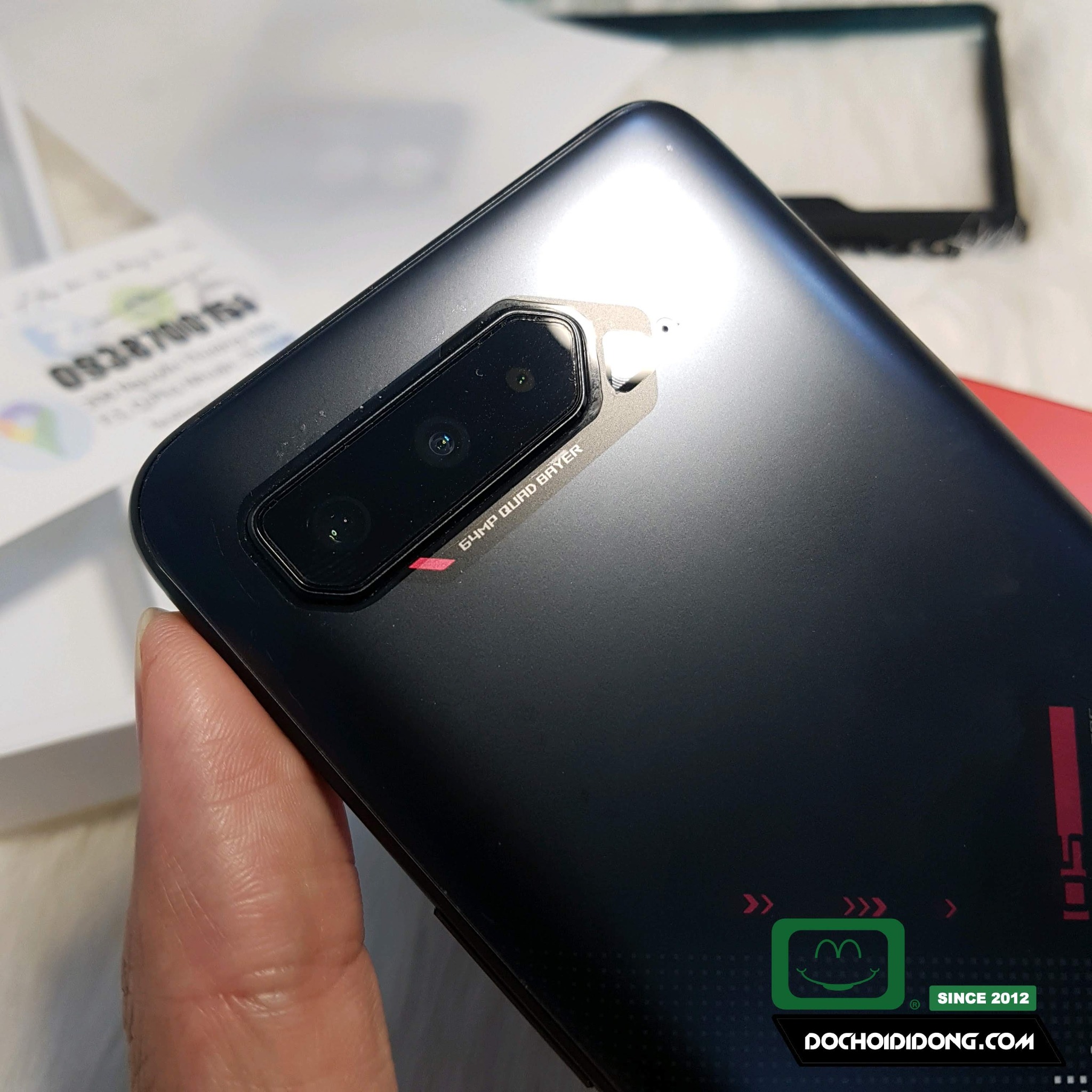 Miếng dán PPF Hydorgen Asus Rog Phone 5 trong, nhám, đổi màu cao cấp