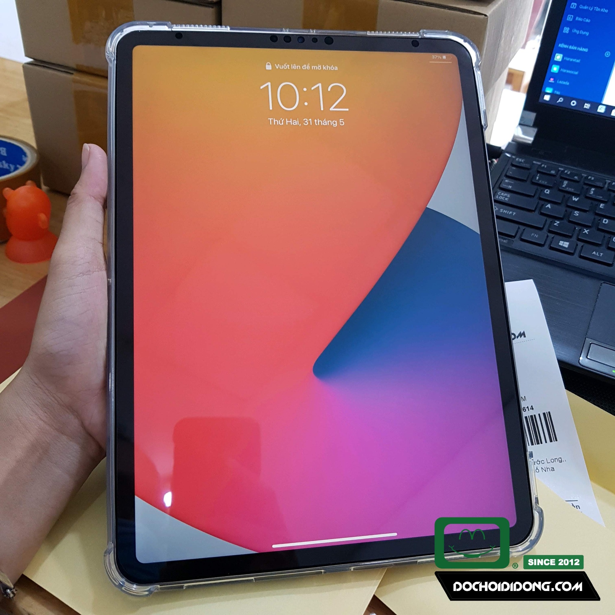 Miếng dán PPF Hydorgen iPad Pro 11 inch (2018) trong, nhám cao cấp