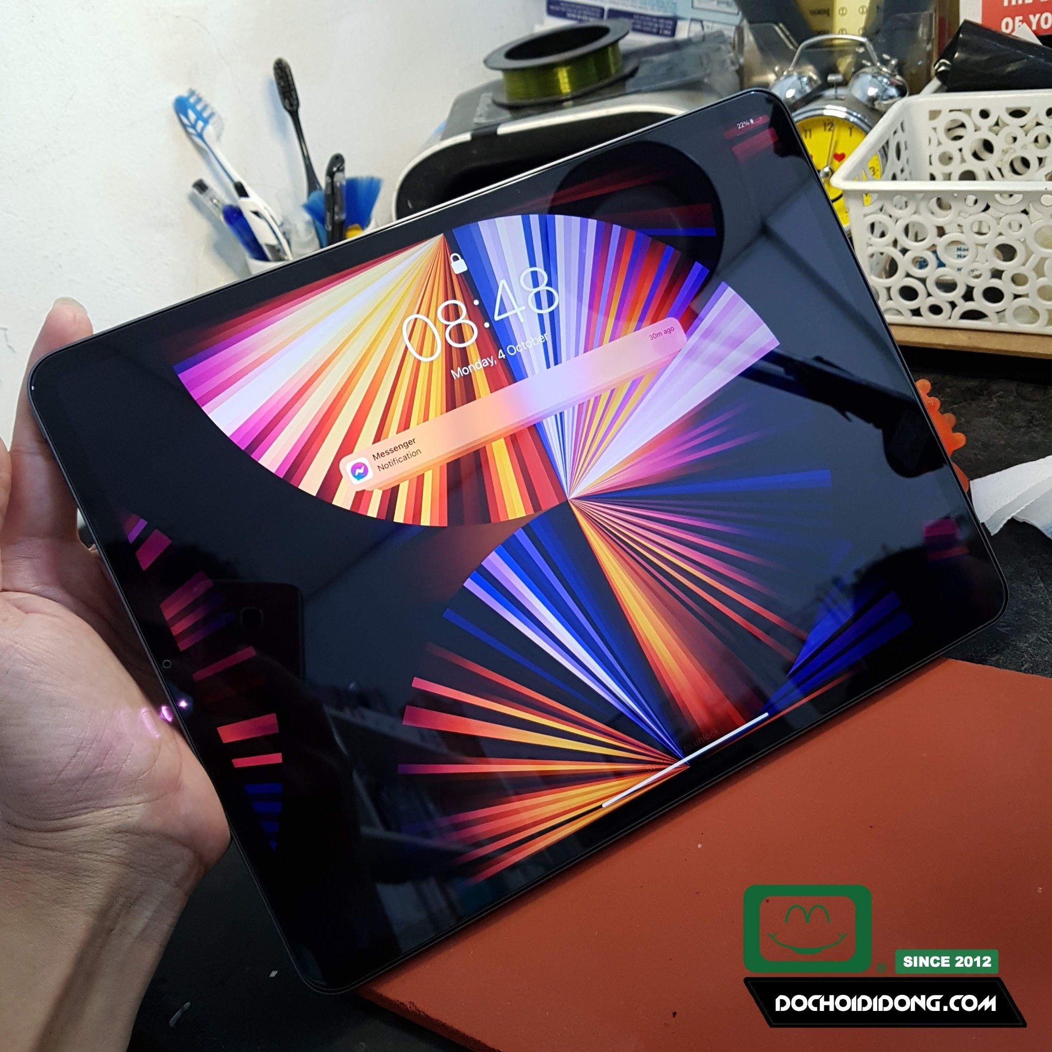 Miếng dán cường lực Ipad Pro M1 2021 Zacase Tablet Premium