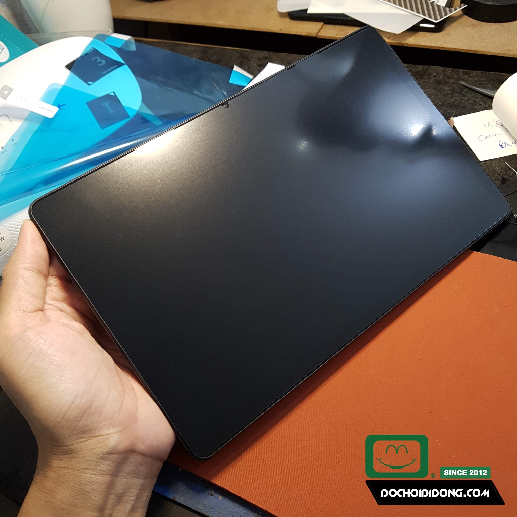 Miếng Dán Paper Like Nhám Mờ Zacase Lenovo Tab P11 Chống Vân Tay Hỗ Trợ Bút