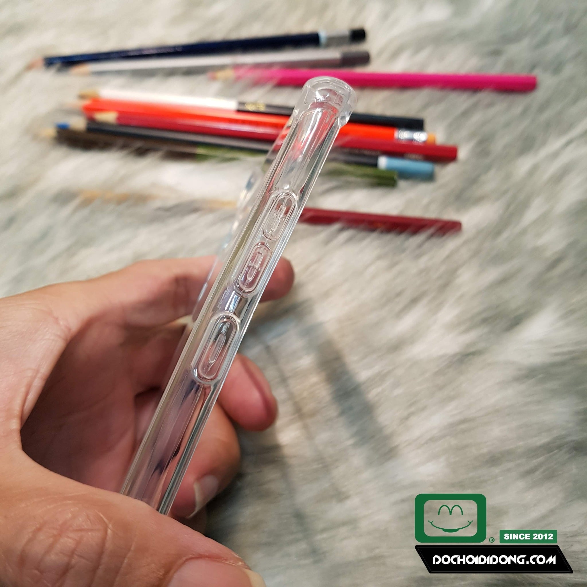 Ốp Lưng Dẻo Trong Suốt Cho Samsung S10 5G Chống Sốc Bảo Vệ Camera