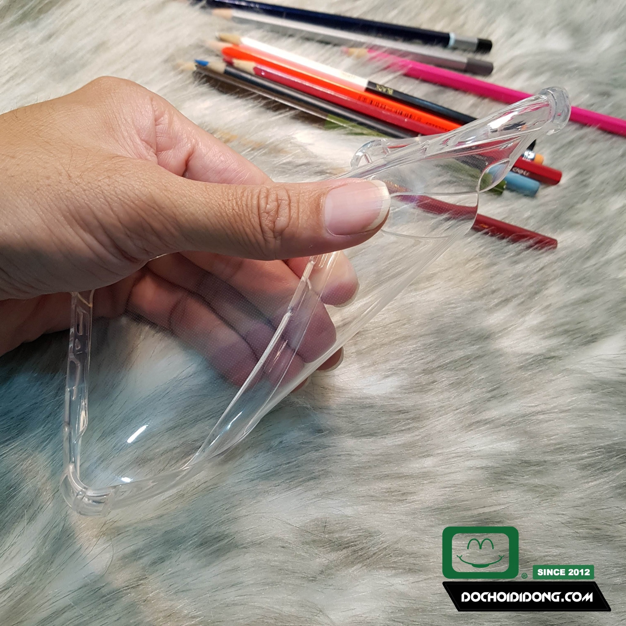 Ốp Lưng Dẻo Trong Suốt Cho Samsung S10 5G Chống Sốc Bảo Vệ Camera