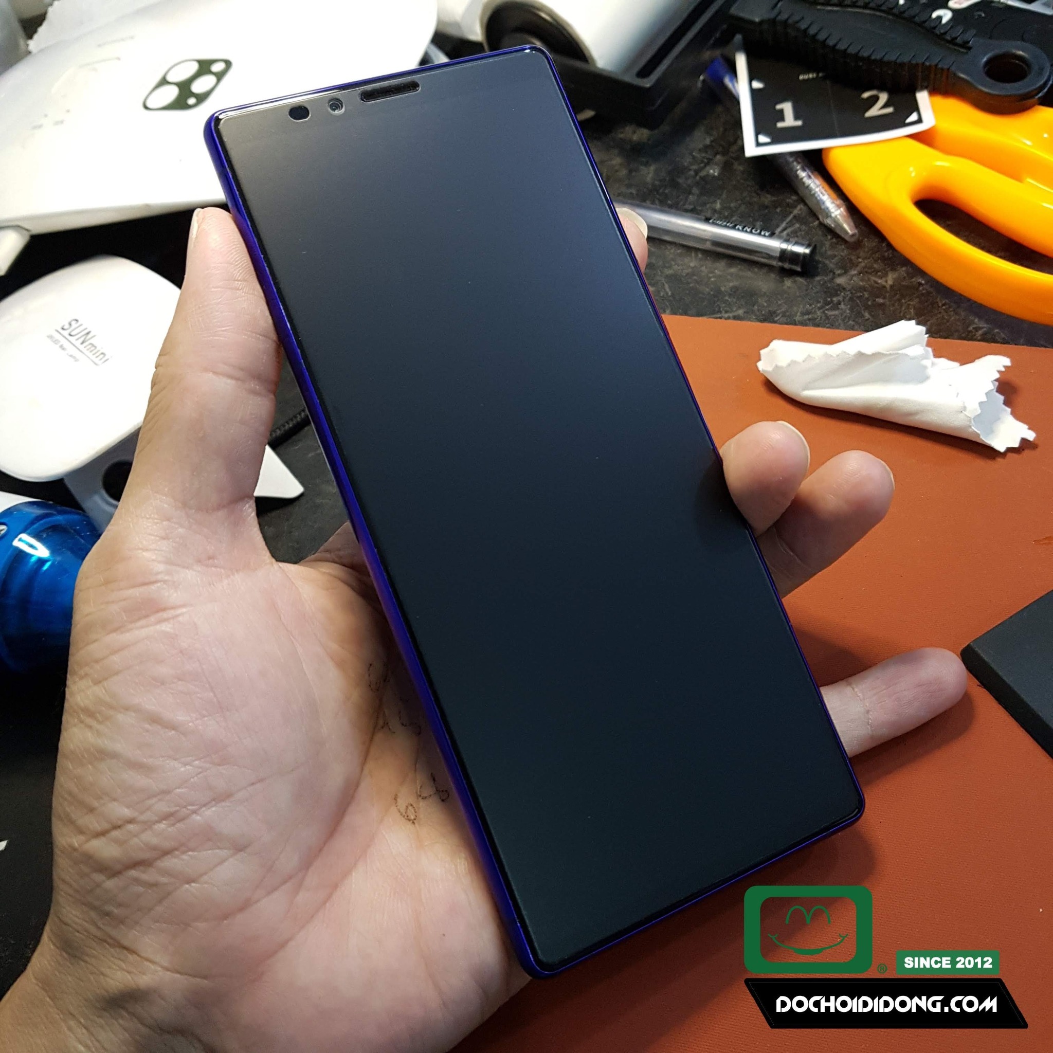 Miếng dán PPF Sony Xperia 1 trong, nhám, đổi màu cao cấp