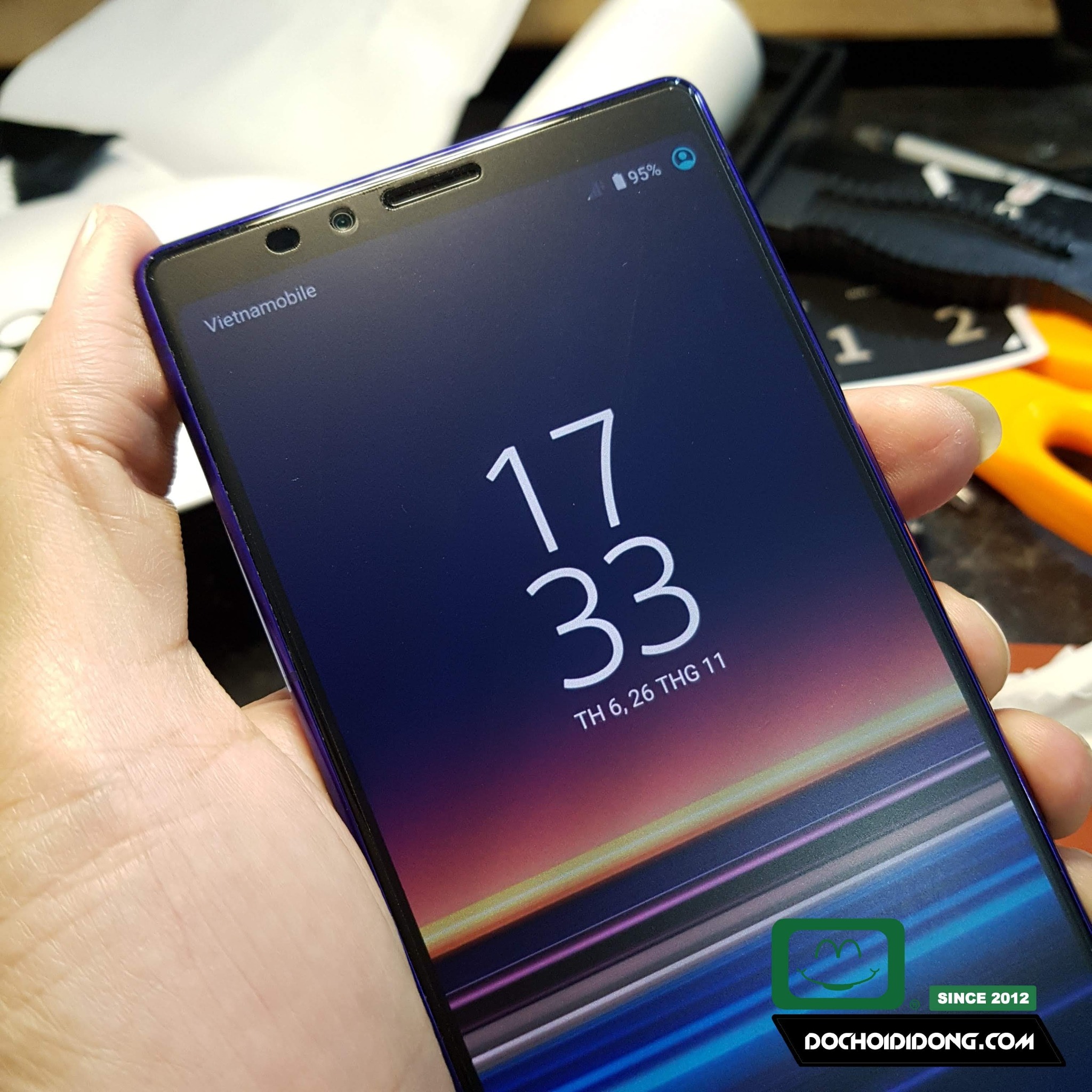 Miếng dán PPF Sony Xperia 1 trong, nhám, đổi màu cao cấp