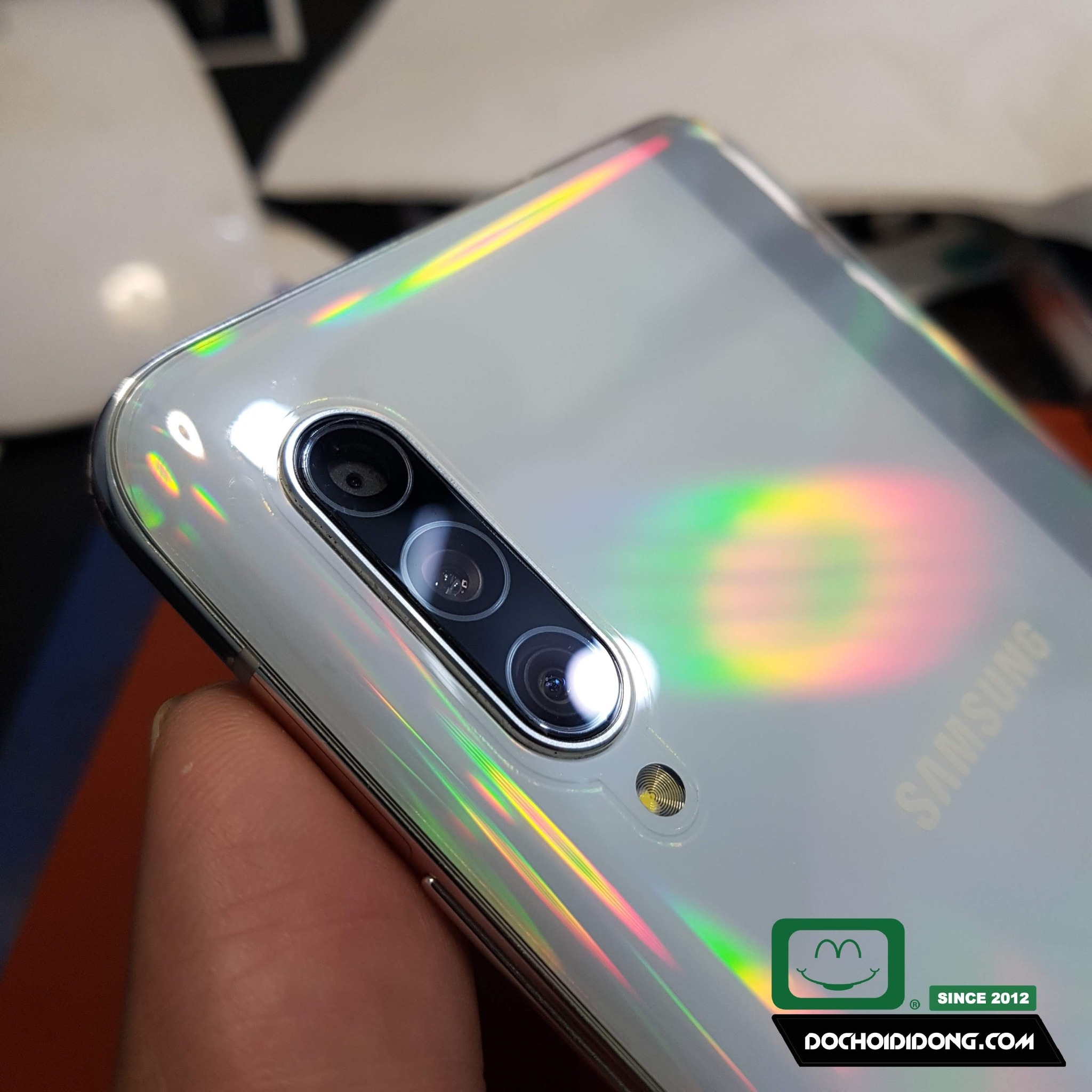 Miếng dán cường lực camera Samsung A90 5G nguyên liệu nhựa nano cao cấp