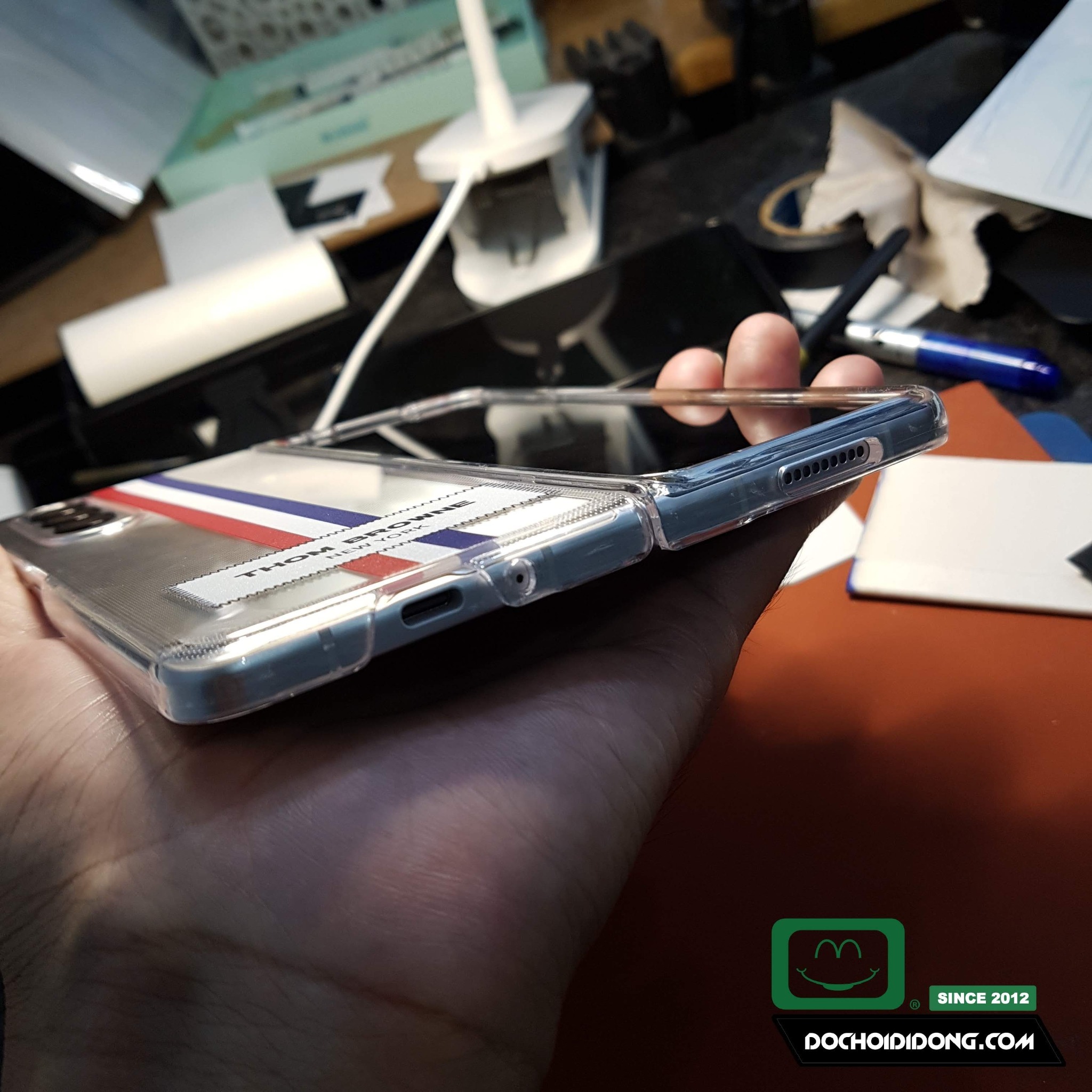 Ốp Lưng Samsung Galaxy Z Fold 3 Likgus Lưng Cứng Trong Chống Sốc