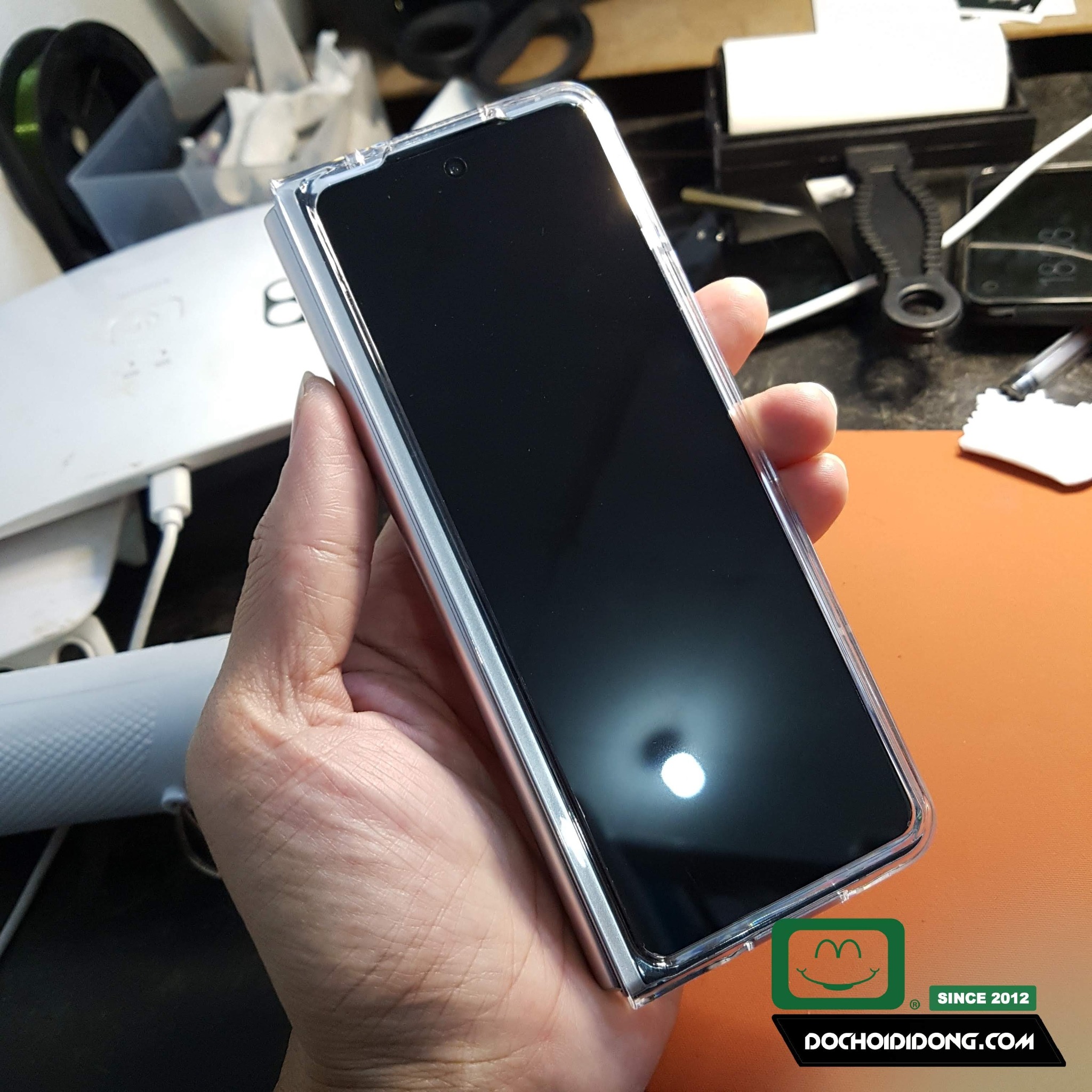 Ốp Lưng Samsung Galaxy Z Fold 3 Likgus Lưng Cứng Trong Chống Sốc