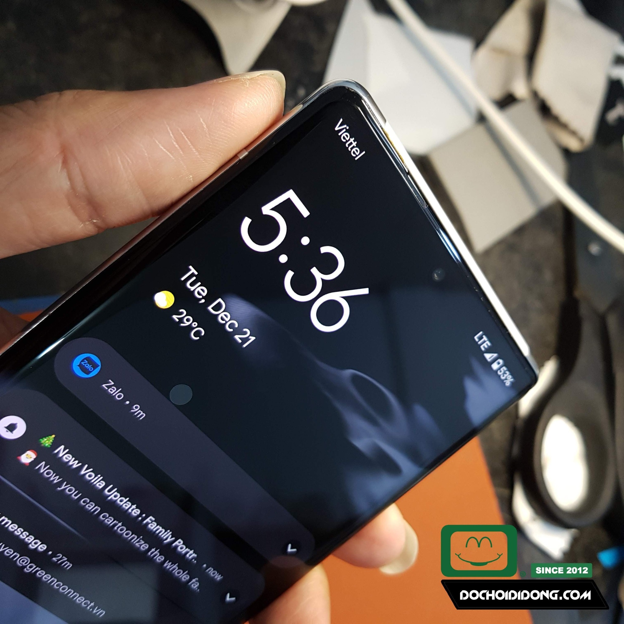 Miếng dán cường lực Google Pixel 6 Pro Zacase keo UV cao cấp